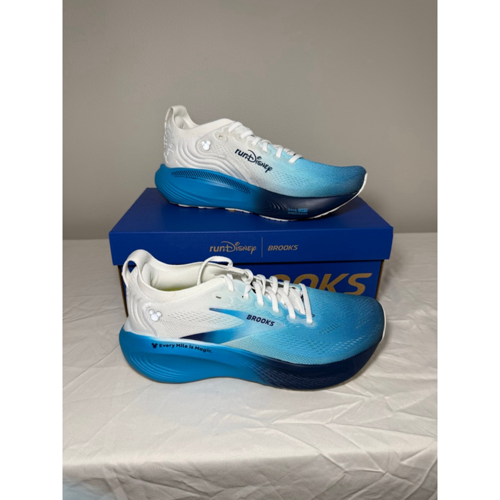 Women's Brooks runDisney Adrenaline GTS 25 Shoes Blue White 8.5 NWT